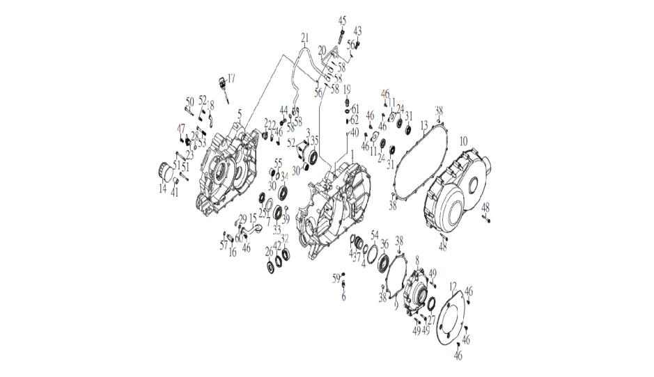 Прокладка Крышки Вариатора Паронитовая (Прокладка Паронитовая (Крышки Вариатора) )